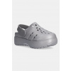 Šlapky adidas Adilette Clog Platform JQ9879 sivá EUR 40.5
