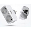 Cestovný adaptér UK Anglia Zástrčka s 2 USB cestovným konektorom Veľká Británia