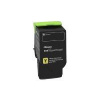 Lexmark originál toner 78C20Y0, yellow, 1400str., return, Lexmark CS421dn,CS521dn,CS622de,CX421adn,