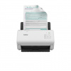 Brother ADS-4300N skener Skener s automatickým podáváním dokumentů 600 x 600 DPI A4 Černá, Bílá
