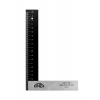Kinex 4031-03-025 | Uholník BLACK COAT, hliník/oceľ 250x165/32x5/26x12 mm