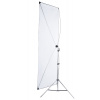 Fomei Lite panel WB 100x220cm WHITE/BLACK