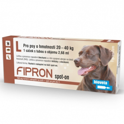 Fipron 268mg Spot-On Dog L sol 1x2,68ml