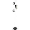 ECO-Light ALTAIR 9540 PT-4 SI Stojacia LED lampa LED pevne zabudované LED osvetlenie 40 W dymová strieborná, čierna; 9540 PT-4 SI
