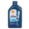 Motorový olej Shell Advance 4T AX7 10W-40, 1L