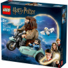 LEGO Harry Potter 76443 Dobrodružstvá Hagrida a Harryho na motorke