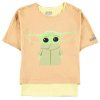 The Mandalorian The Child Girls Double Sleeved T shirt