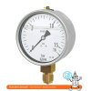 Wika Manometer glycerínový nerez stranový 0/2,5 bar - 100 mm - 1/2