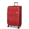 Veľký cestovný kufor na kolieskach s expandérom TSA 100l Airtex 832 červená