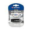 Verbatim V3 USB kľúč 32 GB USB Typ-A 3.2 Gen 1 (3.1 Gen 1) Čierna, Šedá (49173)