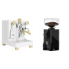 Lelit Bianca PL162T V3, white + Eureka Mignon Silenzio 55, BL black
