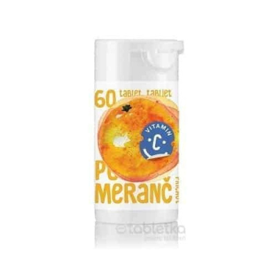 RAPETO C Vitamín 100 mg - príchuť pomaranč 60 tbl