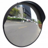 Priemyselné zrkadlo - Convex Mirror Magazine 30cm čierny PC plast (Dopravné zrkadlo - Convex Mirror Magazine 30cm čierny PC plast)