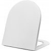 Aqualine WC sedátko 36,2x45,5 cm Soft Close, Easy Take, Polypropylén, Biele PBS106