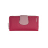 SEGALI Dámska kožená peňaženka SEGALI 7617 B viva magenta/cameo rose
