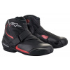 boty SMX-1 R, ALPINESTARS (černá/červená, vel. 47) M130-425-47