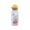 STOR Plastová fľaša Peppa Pig 370 ml