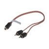 Stinger CINCH Y kábel 2x samec, 1x samica