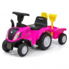 Milly Mally Vehicle NewHo llandT7 Tractor ružové