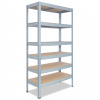 Meets-ecommerce UG Policový regál profi 200x130x40, 4-7 políc Farba: Pozink, Počet polic: 6 políc