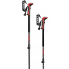 Leki Haute Route 3 - dark anthracite/dark red/black 110-150