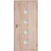 Doornite CPL-Premium laminátové QUADRA 4 SKLO Bardolino interiérové dvere CPLP-QUADRA4S-Bardolino