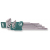 JONNESWAY H16109S Sada extra dlhých kľúčov TORX TS TS10 - TS50, 9 kusov -