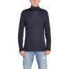 Calvin Klein Jeans Vesty bez rukávov/Cardigany MERINO RWS TURTLE K10K110420 Modrá