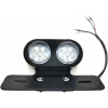 LED ZADNÁ MOTOCYKLOVÁ LAMPA S PODSTAVCOM POD TABUĽU R