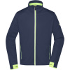 James & Nicholson Bunda JN 1126, softshellová, sportovní, pánská COT021126r0213-navy/bright 3XL