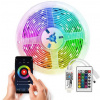 inteligentný led pásik 12v 90led/m ip65 20w/5m rgb solight wm57 wifi