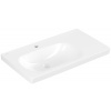 Villeroy & Boch Skyla - Nábytkové umývadlo 800x460 mm, ľavé, bez prepadu, CeramicPlus, alpská biela 5A52L2R1