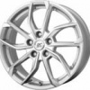 BROCK RC34 kristallsilber 6.5Jx16 ET47.5 5x108x63.4 (wintertauglich) 6,5x16 5x108 ET0.50