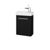 Dreja Skrinka pod umývadlo HOST SZD 40 - N03 Graphite / Úchytka T04 / N03 Graphite / Pravé