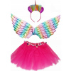Kostým pre dievča - Unicorn Costume Unicorn Princezná sukňa (UNICORN UNICORN COSTUME 3IN1 3-10 rokov)