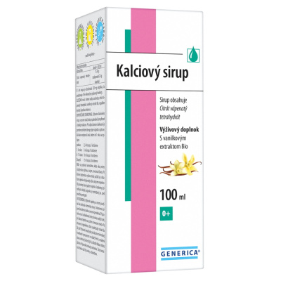 GENERICA Kalciový sirup 100 ml