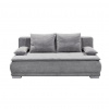 MID.YOU ROZKLADACIA POHOVKA, textil, strieborná - Sedačky - 002220004101