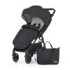 PETITE&MARS Kočík športový Royal3 Black Perfect Black