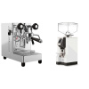 Lelit MaraX3 PL62X3, stainless steel + Eureka Mignon Specialita, CR white