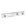 Hansgrohe 15357400 RAINSELECT Podomietková termostat. sprch. bat.pre 4 funkcie,biela/chróm HG 15357400