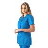 JULLITA Dámska zdravotnícka blúzka REGINA modrá Veľkosť: XL