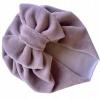 Detska čiapka - Amelove Turban Cap 36-55 cm (Velor Turban Hat s lukom)