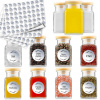 20x Pohár na korenie 150ML + 252 nálepiek