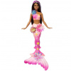 Mattel Barbie Kúzelná kvetinová morská panna tmavovláska 25JDM73