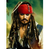 NORIMPEX Diamantové maľovanie Piráti - Jack Sparrow 30x40cm