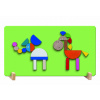 Detoa Magnetické puzzle ZOO