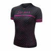 SENSOR CYKLO TOUR dámský dres kr.rukáv, black dots - S