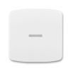 Kryt s priezororom ABB TANGO 3558A-A653B, biela