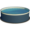 Planet Pool Azurotico 3,5 x 0,9 m antracit / sand