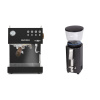Ascaso Steel DUO PID, Black&Wood + ECM C-Manuale 54, anthracite